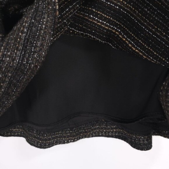 ANTHROPOLOGIE MOULINETTE SOEURS Dress Women’s Tweed Fit Flare Metallic Size 0 - Picture 9 of 12